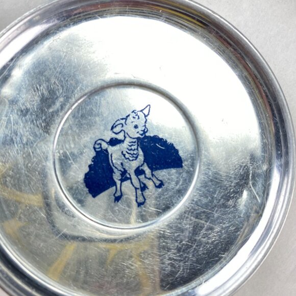Vintage Little Bo Peep Pretend Play Aluminum Dishes - Picture 8 of 11
